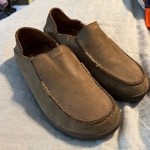 OluKai loafers for boys, size 5. Only worn a few times.